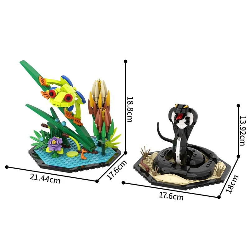 (Gobricks version) 437pcs MOC Amphibians - Image 6