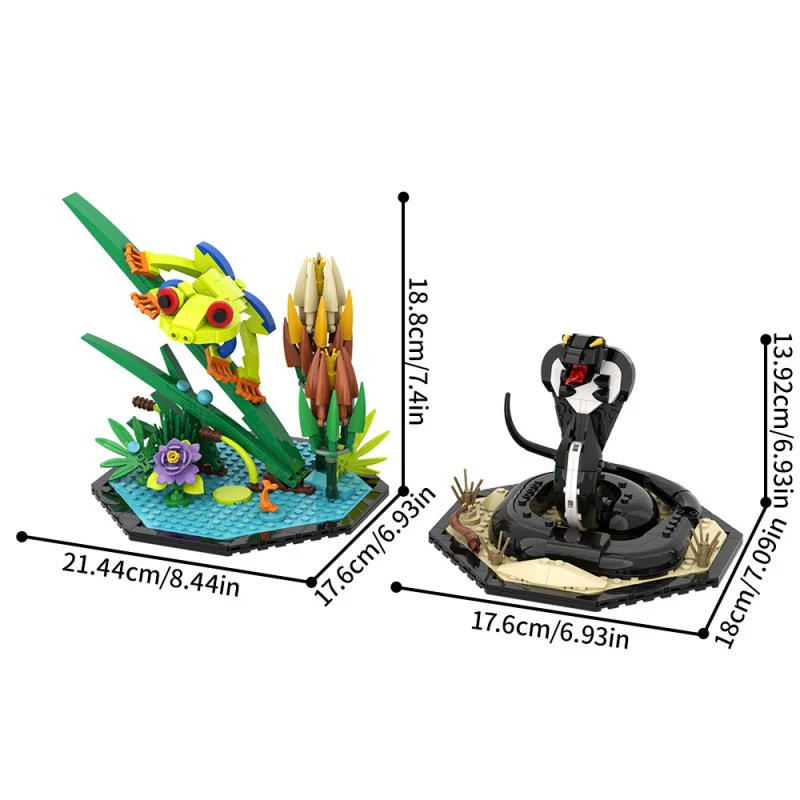 (Gobricks version) 437pcs MOC Amphibians - Image 7