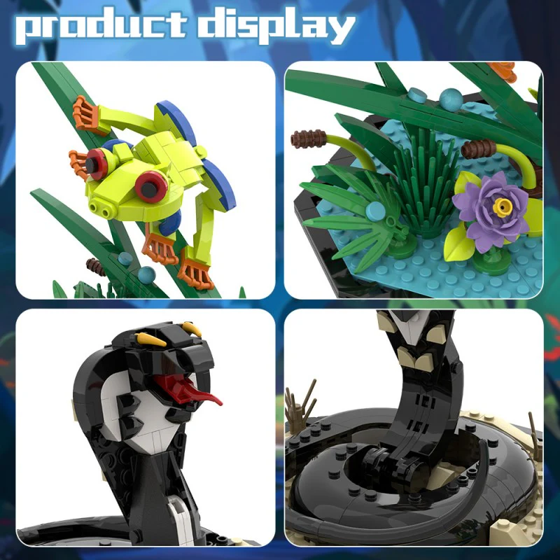 (Gobricks version) 437pcs MOC Amphibians - Image 8