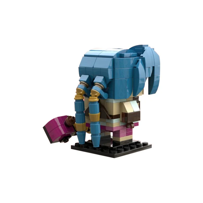 (Gobricks version) 439pcs MOC-211959 Jinx & Vi (Arcane) - Image 2