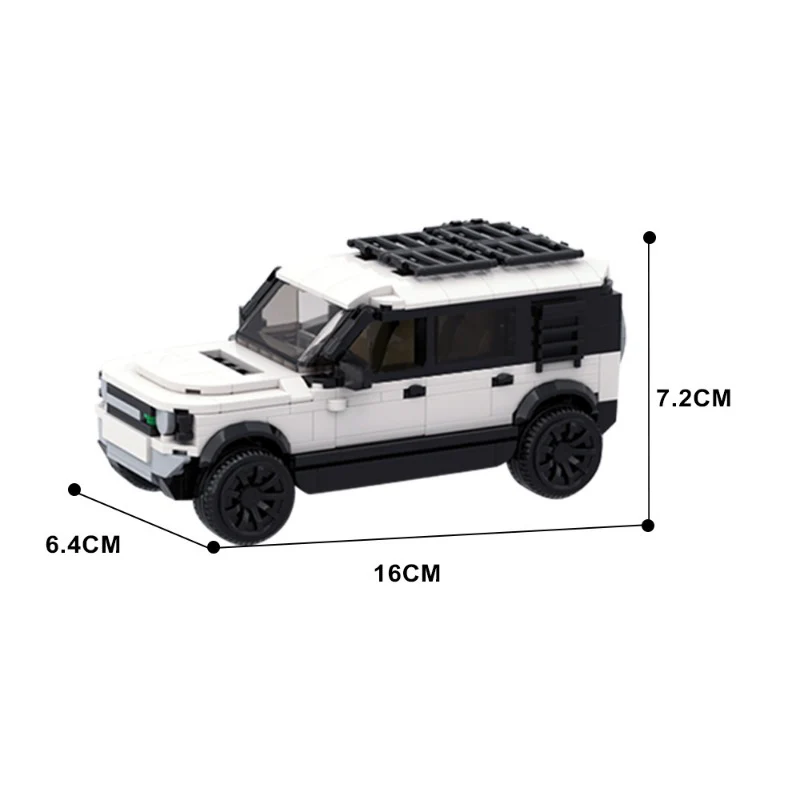 (Gobricks version) 453 pcs MOC-84269 Land Rover Defender 110 X P400 - Image 4