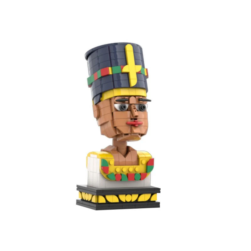 (Gobricks version) 454pcs MOC-168052 Nefertiti Egypt queen - Image 2