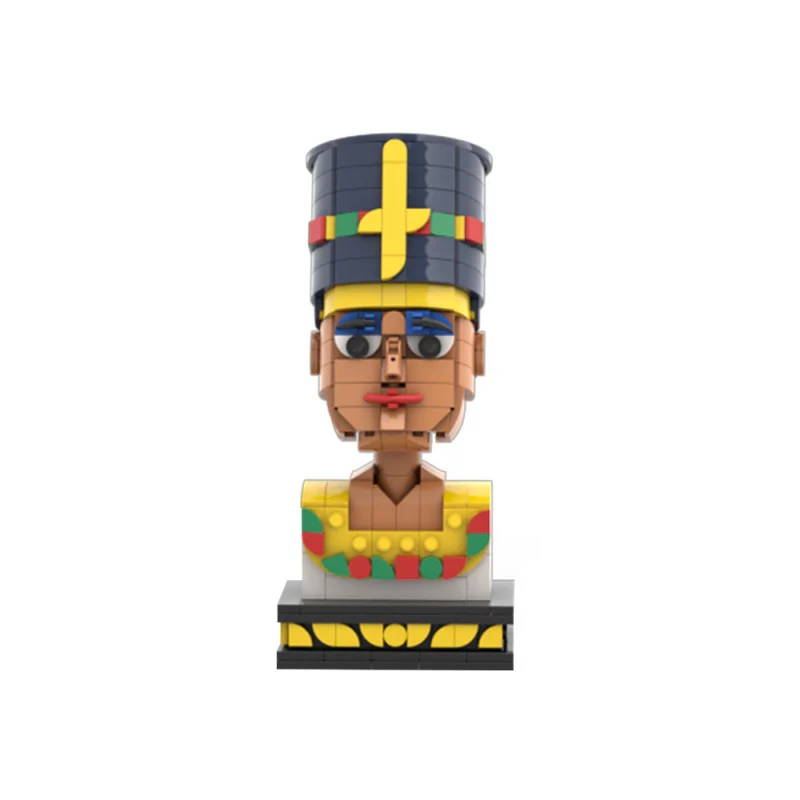 (Gobricks version) 454pcs MOC-168052 Nefertiti Egypt queen - Image 3