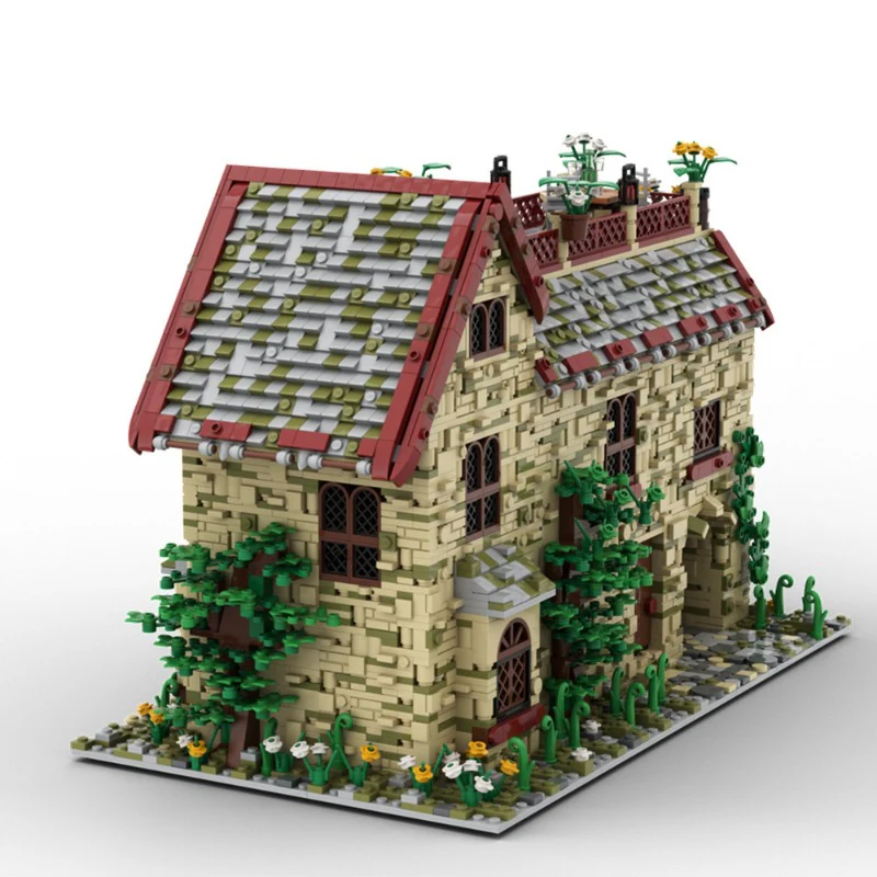 (Gobricks version) 4550pcs MOC A House with an Attic LEGO Compatible - Image 3