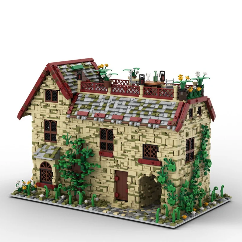 (Gobricks version) 4550pcs MOC A House with an Attic LEGO Compatible - Image 5