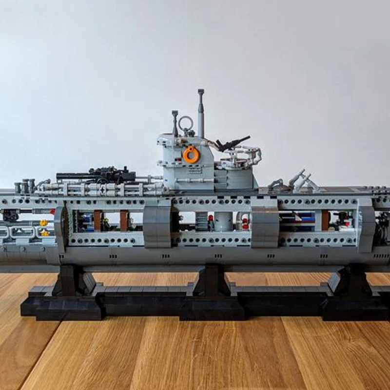 (Gobricks version) 4565pcs MOC U-Boat Type VIIC LEGO Compatible - Image 2