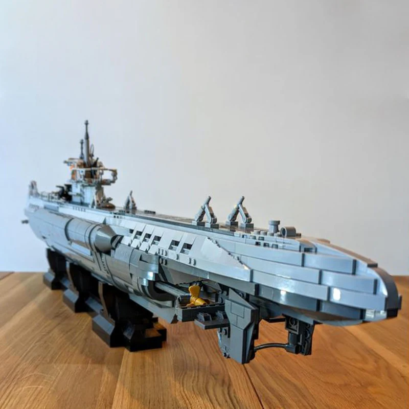(Gobricks version) 4565pcs MOC U-Boat Type VIIC LEGO Compatible - Image 4
