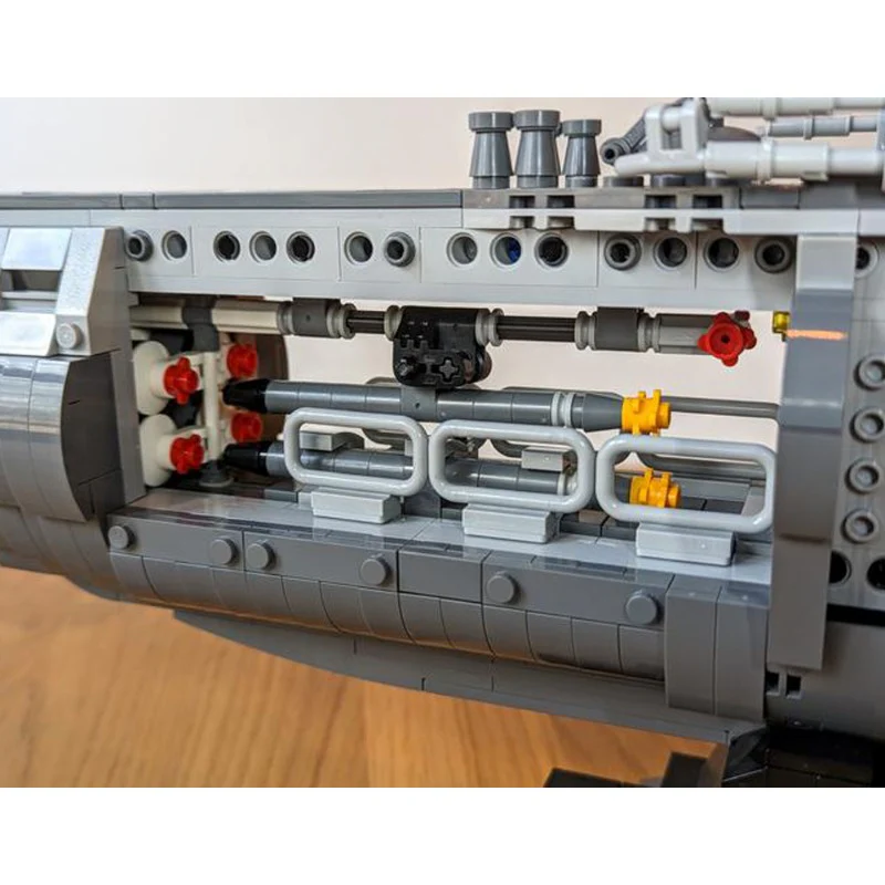 (Gobricks version) 4565pcs MOC U-Boat Type VIIC LEGO Compatible - Image 5