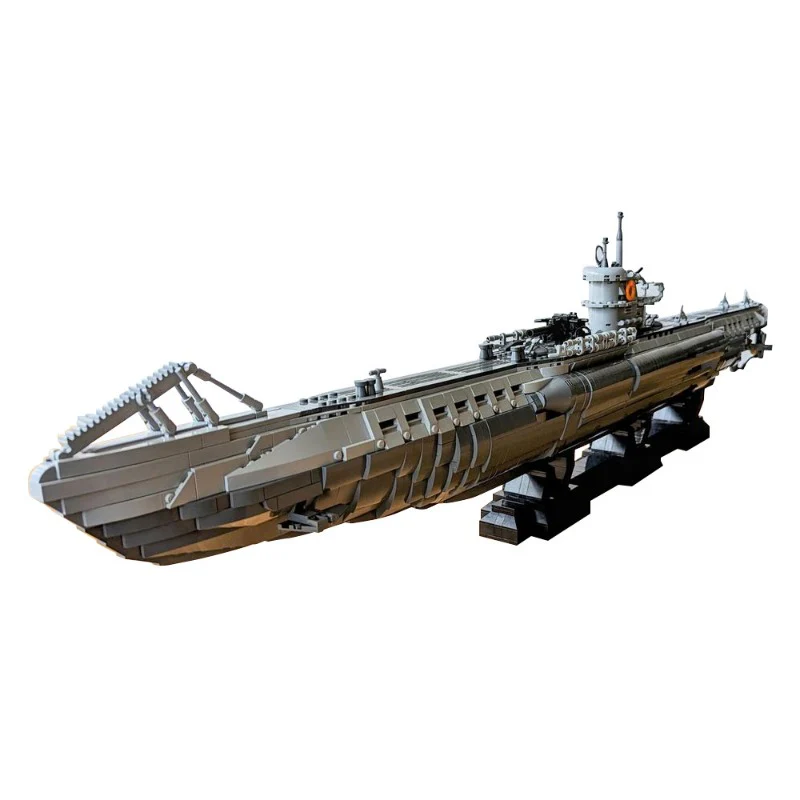 (Gobricks version) 4565pcs MOC U-Boat Type VIIC LEGO Compatible - Image 7