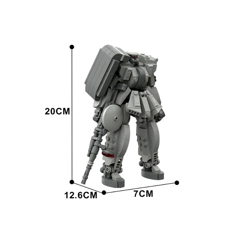 (Gobricks version) 459PCS MOC-164530 MS-06 ZAKU-2 - Image 3