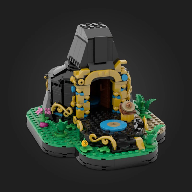 (Gobricks version) 459pcs MOC-221622 Wild Ancient Shrine - Image 11