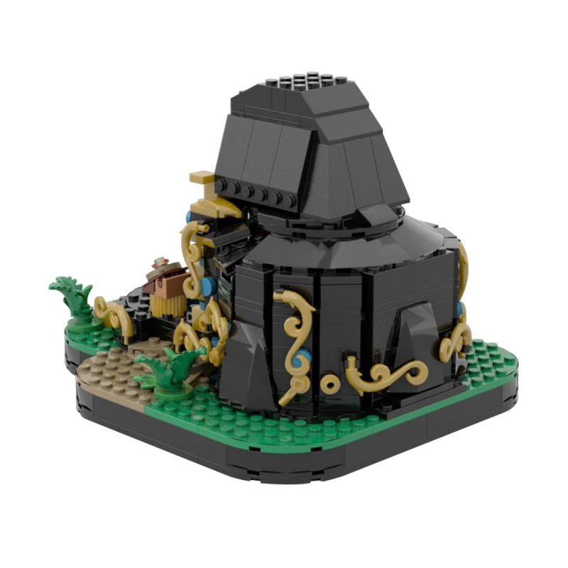 (Gobricks version) 459pcs MOC-221622 Wild Ancient Shrine - Image 2