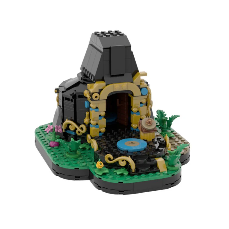 (Gobricks version) 459pcs MOC-221622 Wild Ancient Shrine - Image 3