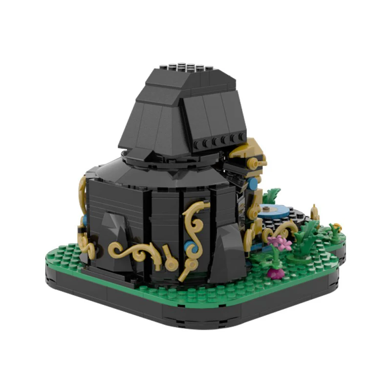 (Gobricks version) 459pcs MOC-221622 Wild Ancient Shrine - Image 4