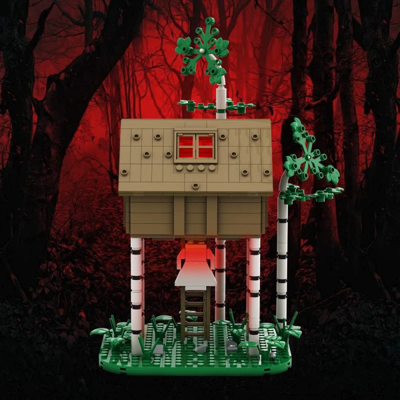 (Gobricks version) 460pcs MOC Hereditary – Treehouse - Image 10