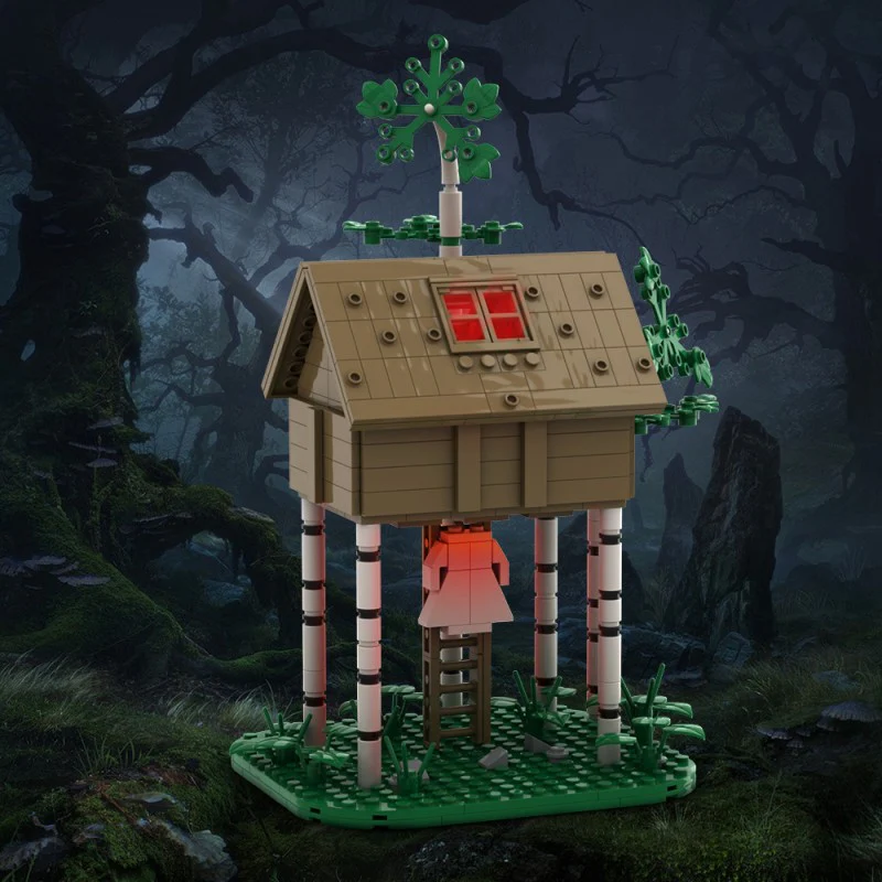 (Gobricks version) 460pcs MOC Hereditary – Treehouse - Image 9