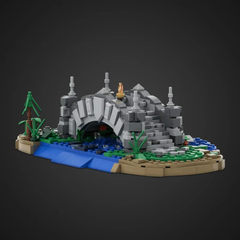 (Gobricks version) 461pcs MOC-219833 Bridge - Image 11