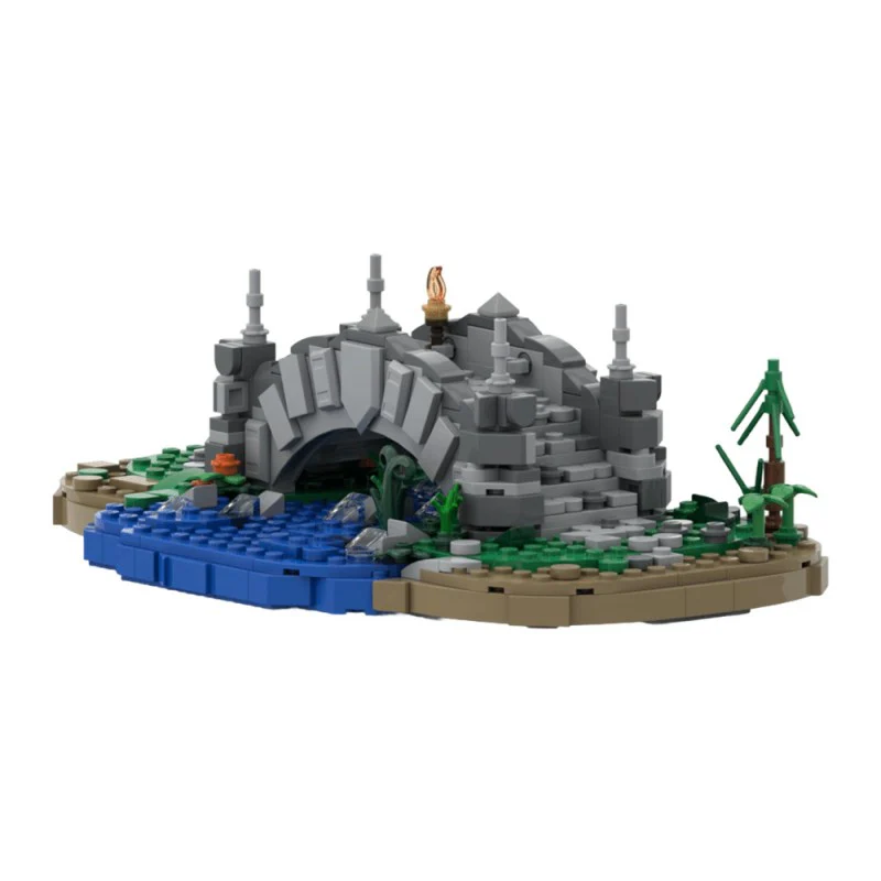 (Gobricks version) 461pcs MOC-219833 Bridge - Image 2