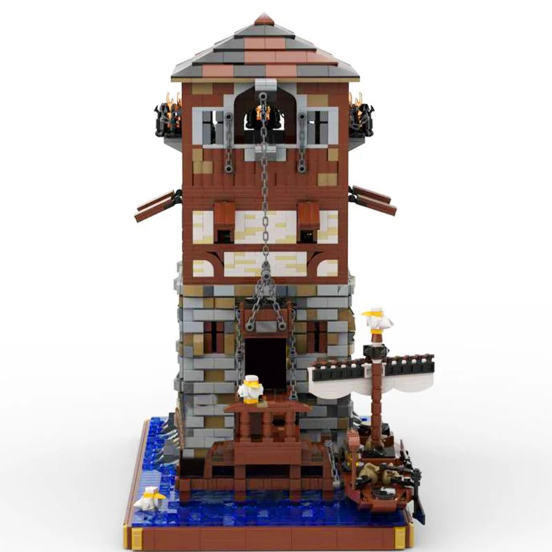 (Gobricks version) 4673 pcs MOC-126224 Medieval lighthouse - Image 3