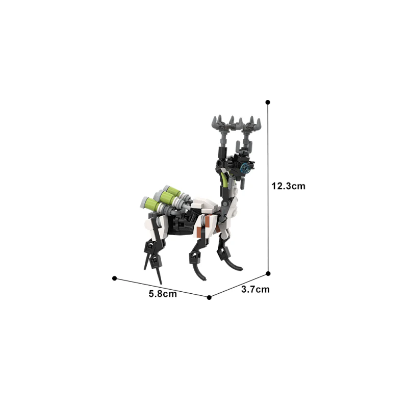 (Gobricks version) 469PCS MOC-184406 Grazer, Lancehorn, and Fanghorn: Horizon - Image 6
