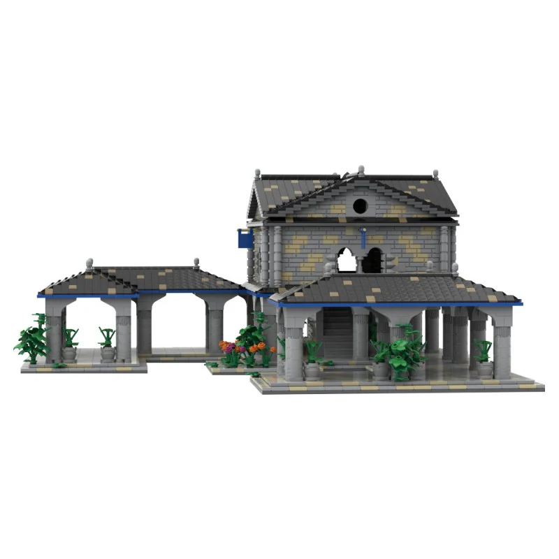 (Gobricks version) 4709PCS MOC-198647 Age of Empires - Town Center (Britons) - Image 2