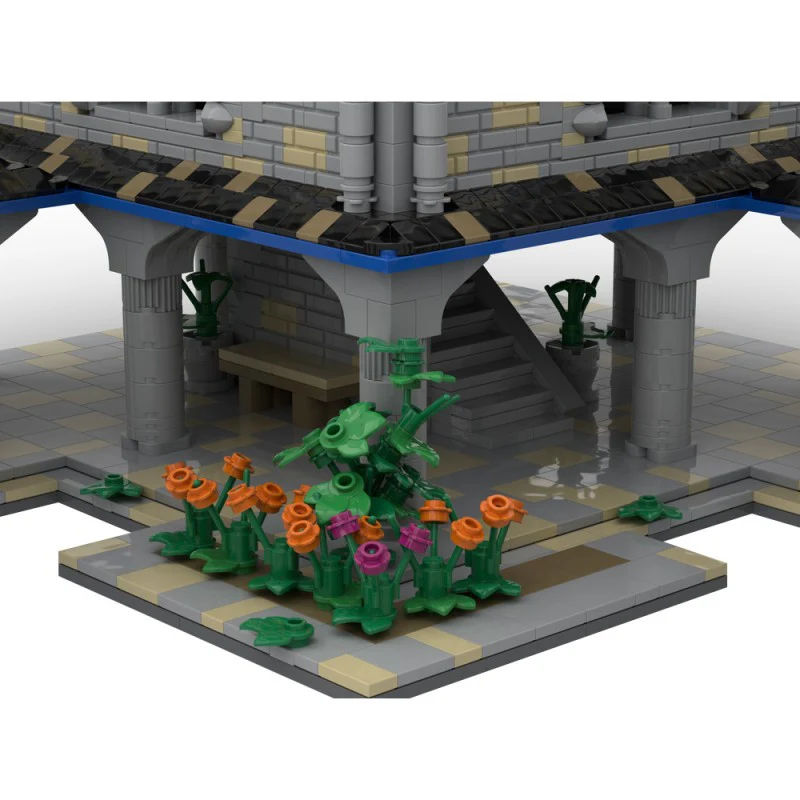 (Gobricks version) 4709PCS MOC-198647 Age of Empires - Town Center (Britons) - Image 5