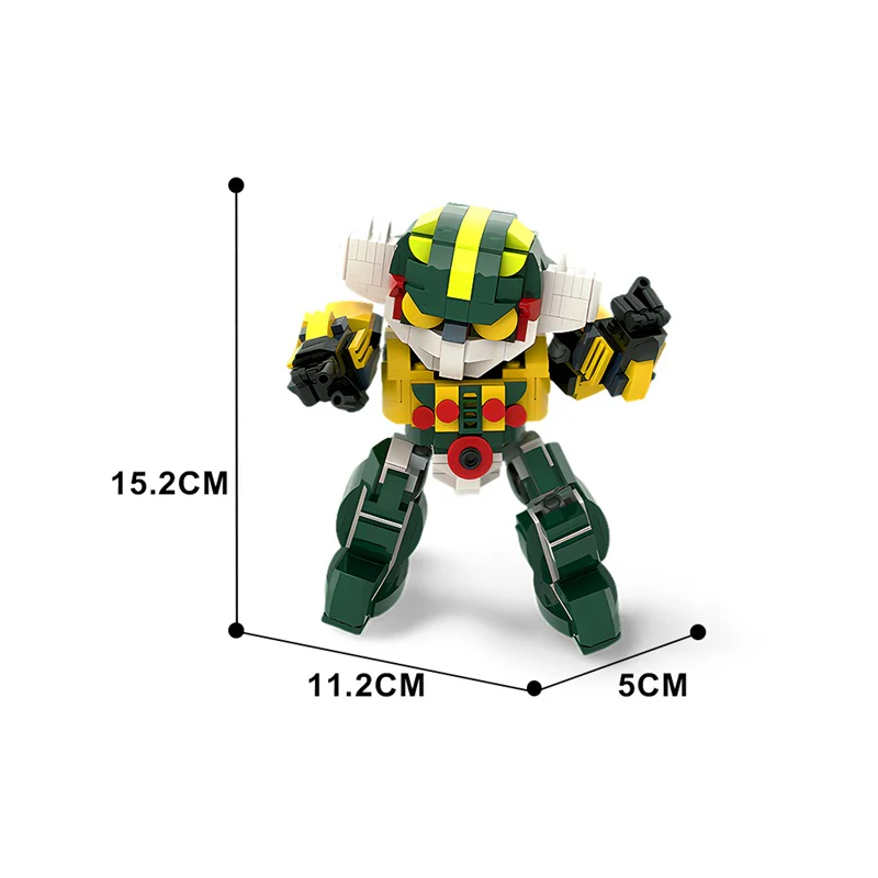 (Gobricks version) 478PCS MOC-180753 JEEG ROBOT - Image 3
