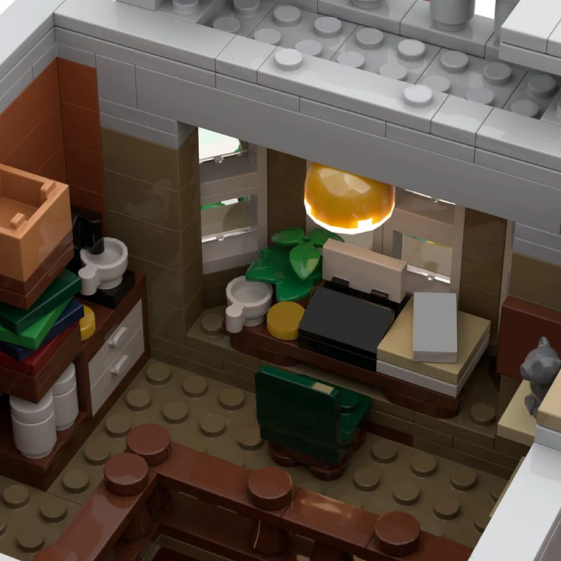 (Gobricks version) 4804pcs MOC-202302 Village Square - Image 3