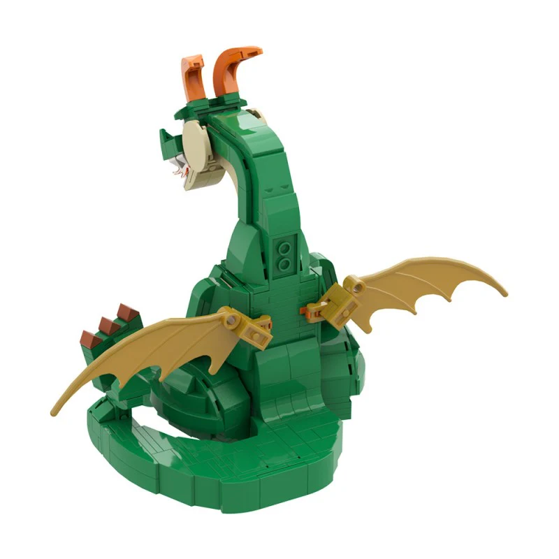 (Gobricks version) 497pcs MOC-210783 Cute Dragon - Image 5
