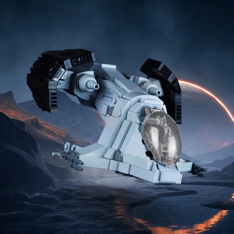 (Gobricks version) 509pcs MOC-129250 Imperial Dropship - Image 7