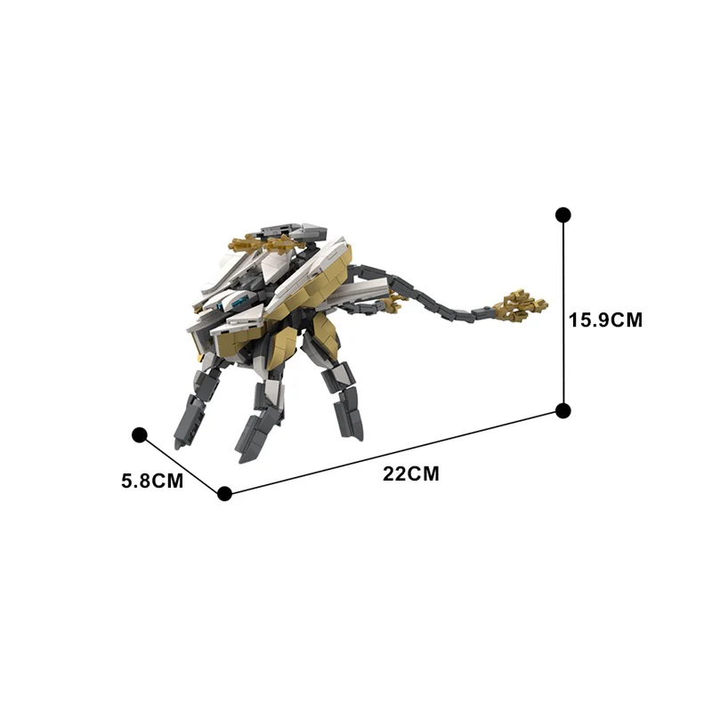 (Gobricks version) 509pcs MOC-185666 Horizon   Specter - Image 6