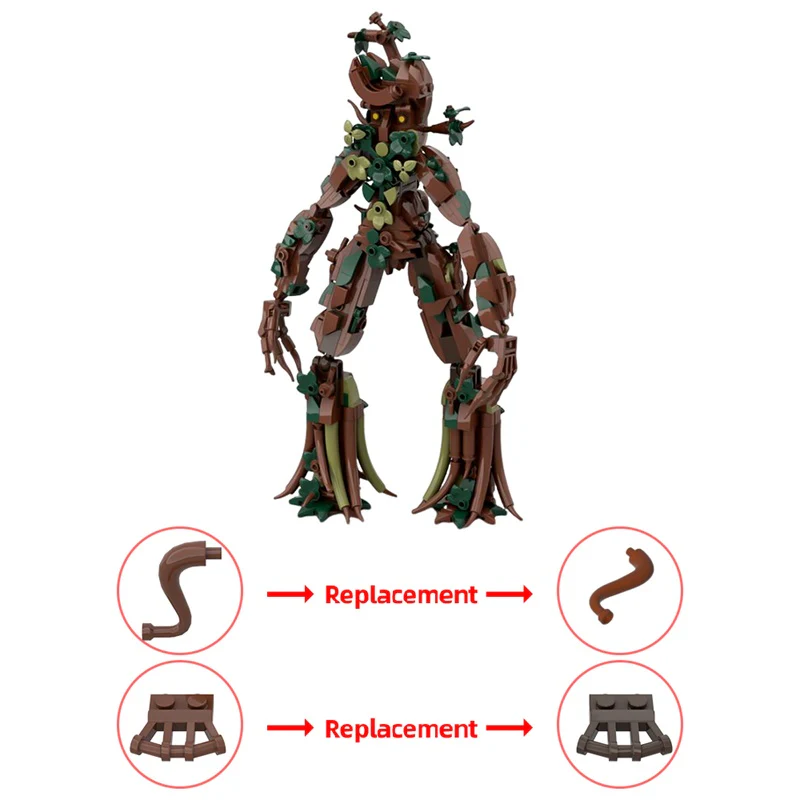 (Gobricks version) 510PCS MOC-177695 LOTR - Treebeard - Image 3