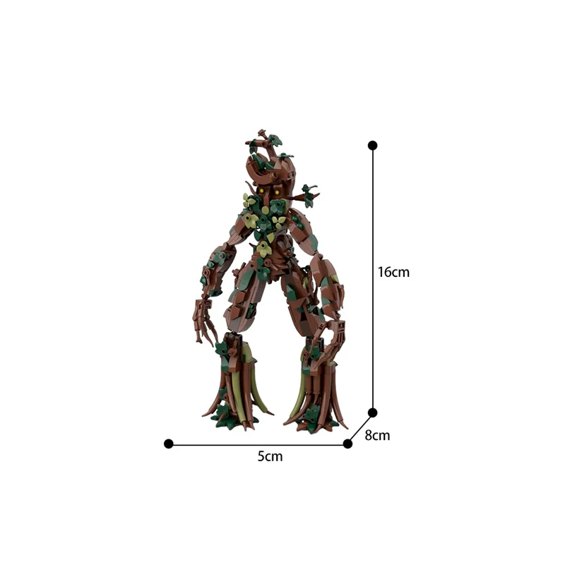 (Gobricks version) 510PCS MOC-177695 LOTR - Treebeard - Image 4
