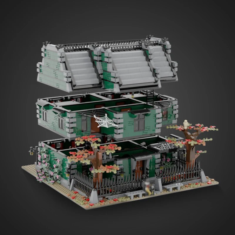 (Gobricks version) 5111pcs MOC-202594 Horror Mansion - Image 11