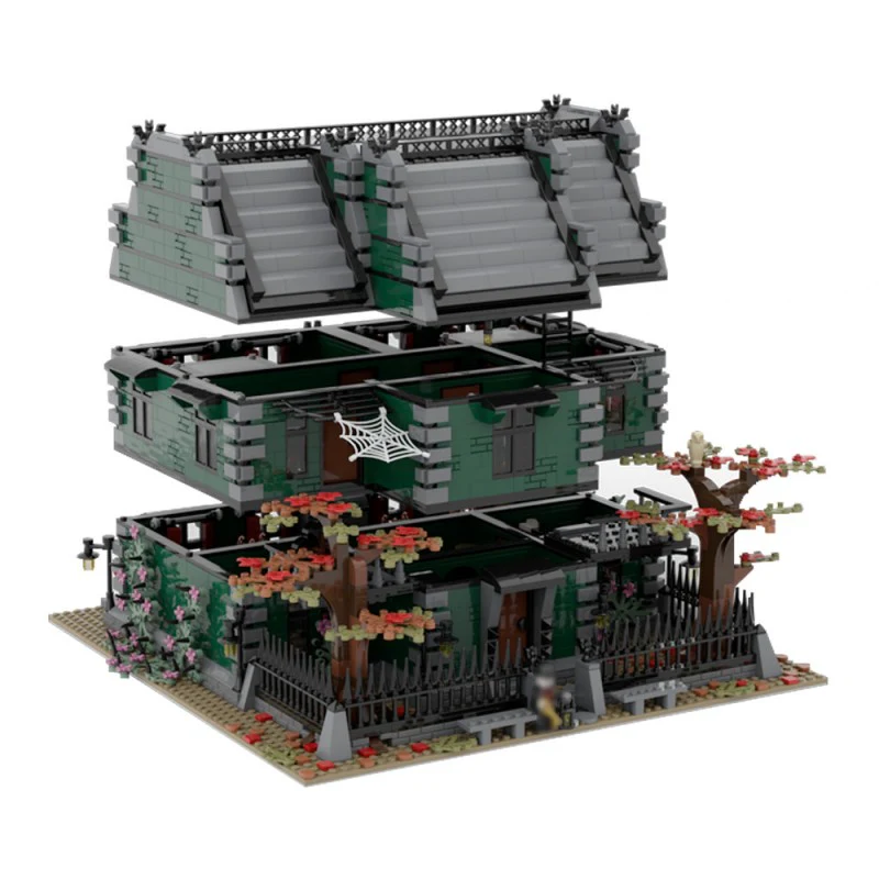 (Gobricks version) 5111pcs MOC-202594 Horror Mansion - Image 2