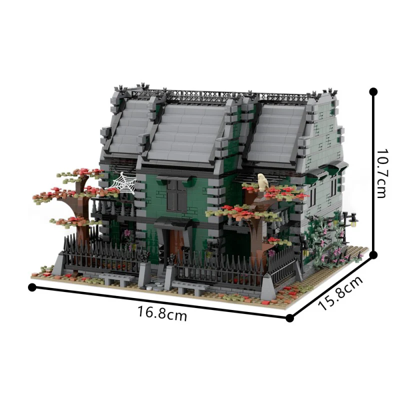 (Gobricks version) 5111pcs MOC-202594 Horror Mansion - Image 7
