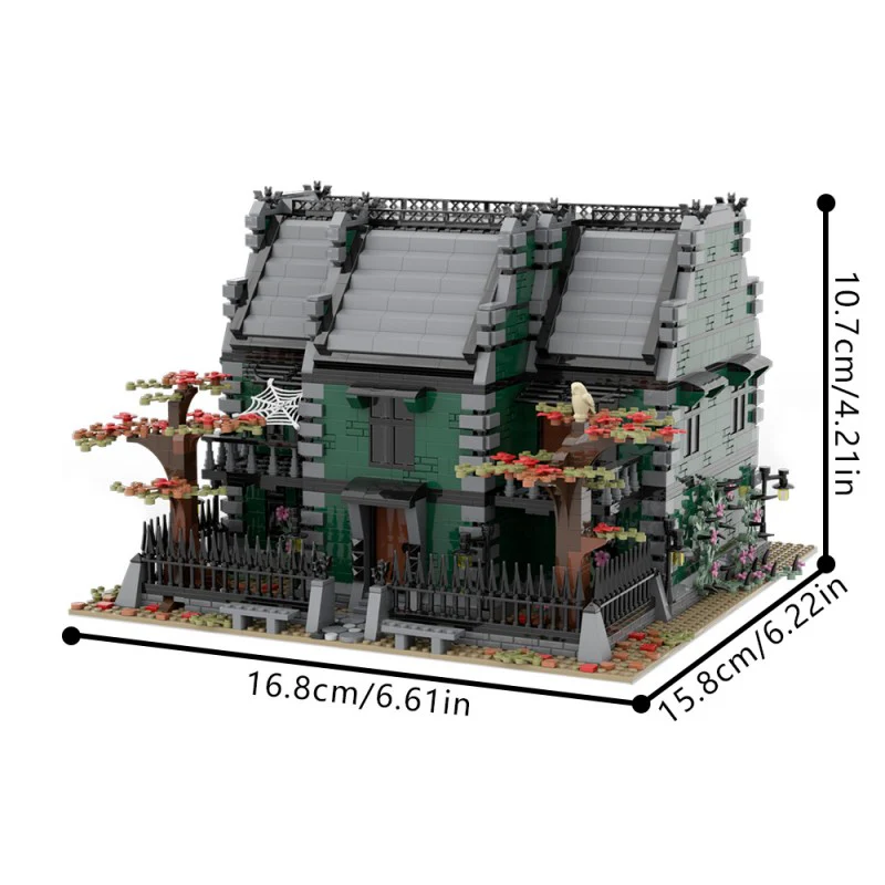 (Gobricks version) 5111pcs MOC-202594 Horror Mansion - Image 8