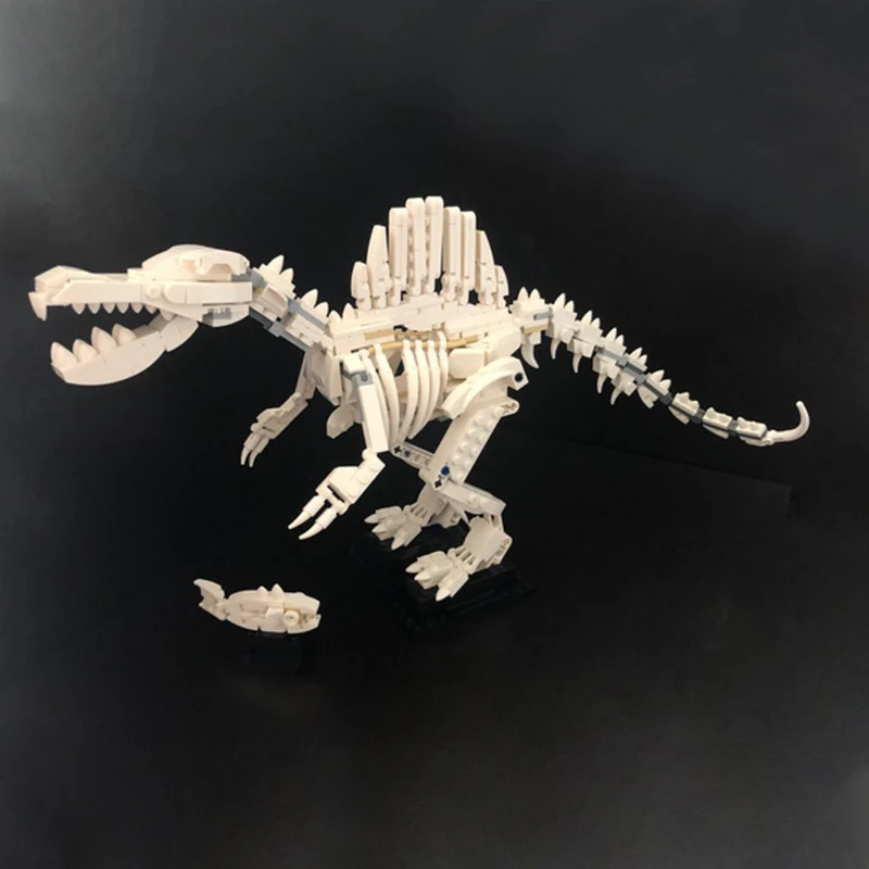 (Gobricks version) 512 pcs MOC-81227 Spinosaurus Skeleton - Lego Dinosaur Fossils - Image 2
