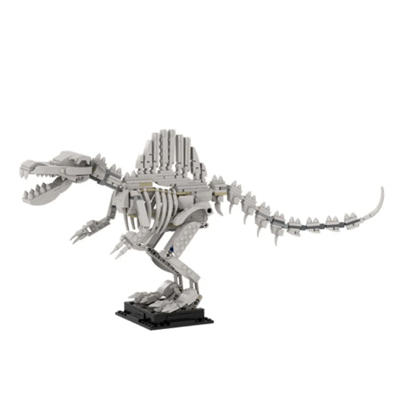 (Gobricks version) 512 pcs MOC-81227 Spinosaurus Skeleton - Lego Dinosaur Fossils - Image 3