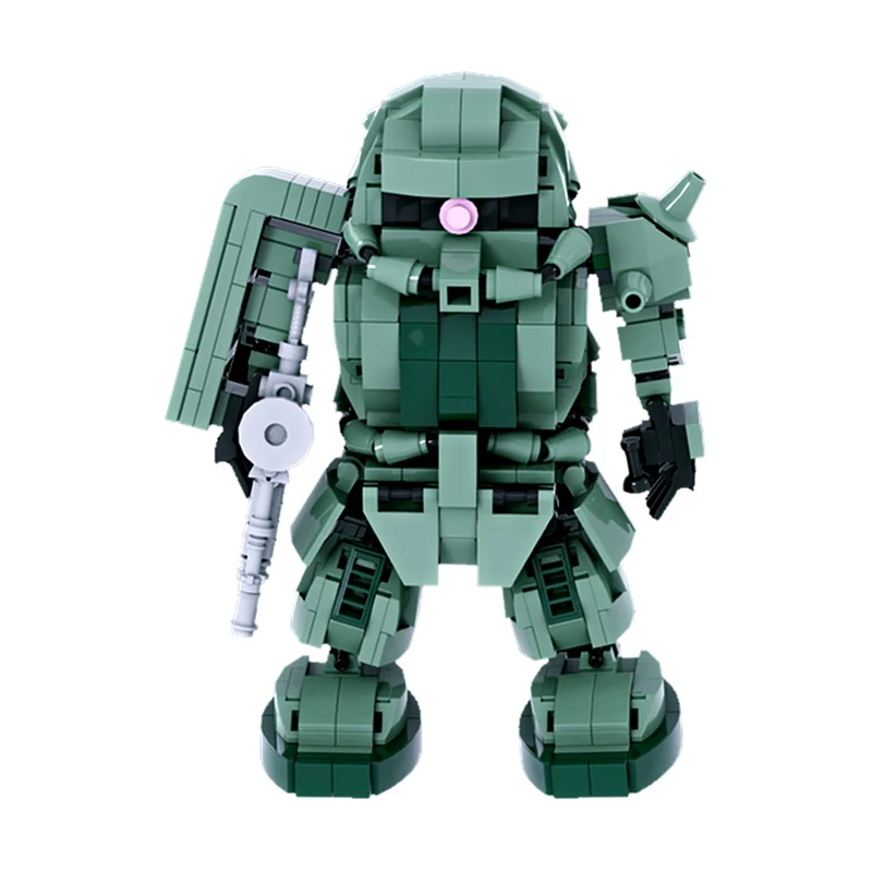 (Gobricks version) 513PCS MOC-180922 MS 06 Zaku - Image 2