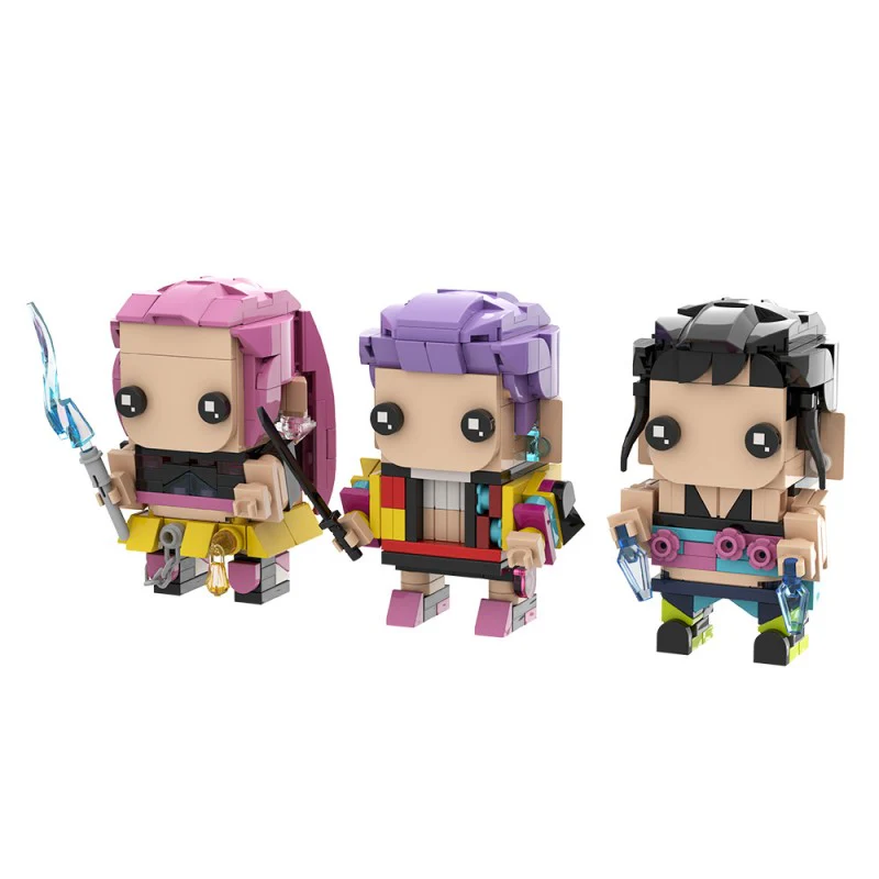 (Gobricks version) 519pcs MOC Witch Hunters - Mira, Zoe, Rumi - Image 4
