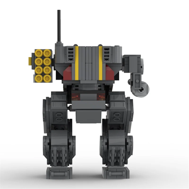 (Gobricks version) 527PCS MOC-175210 Helldivers 2 EX-45 Patriot Exosuit - Image 2