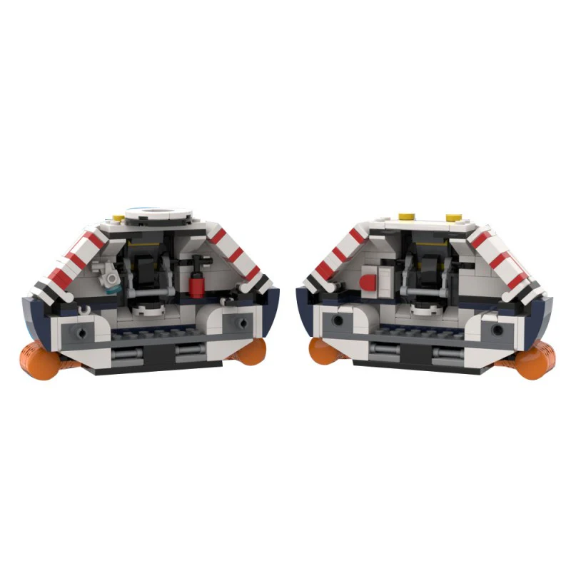 (Gobricks version) 537pcs MOC-205196 Lifepod 5 (Subnautica) - Image 3