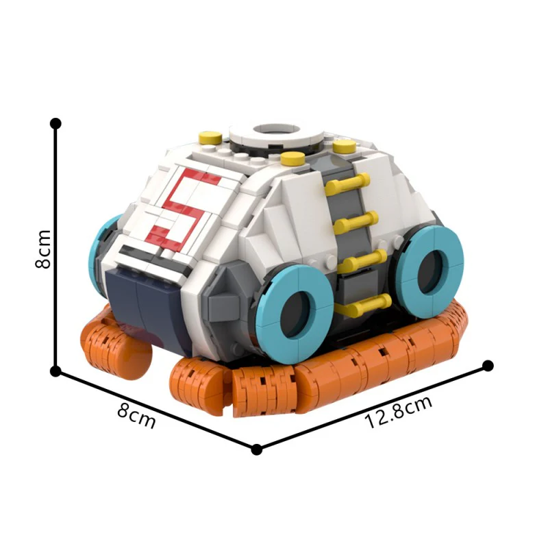 (Gobricks version) 537pcs MOC-205196 Lifepod 5 (Subnautica) - Image 4
