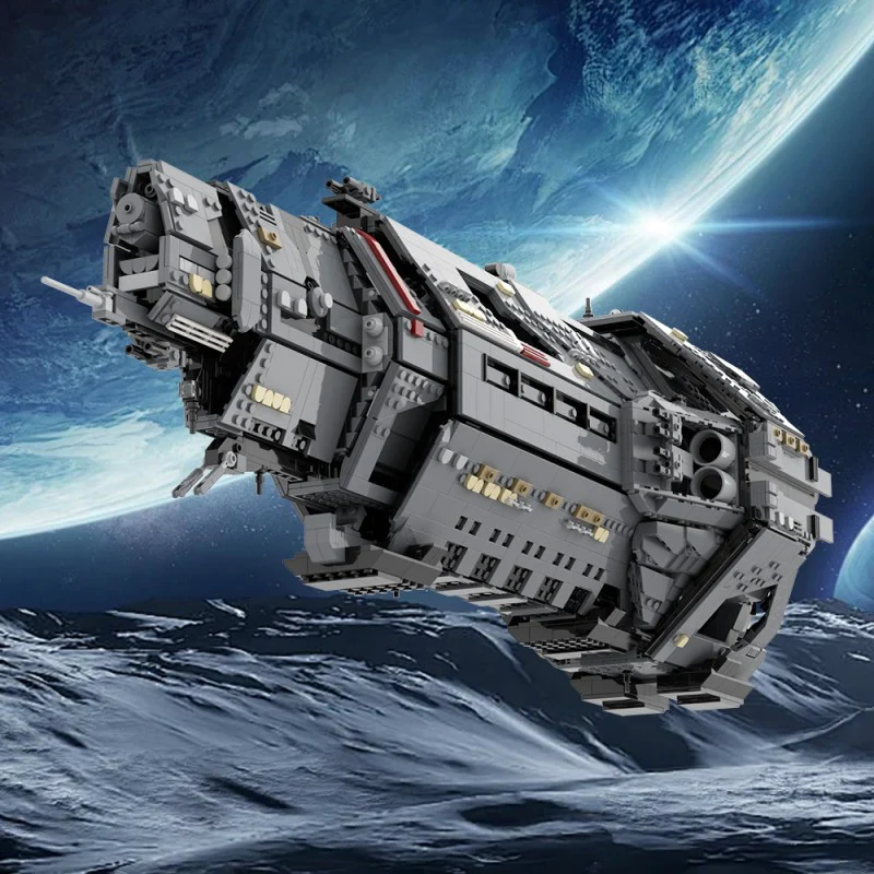 (Gobricks version) 5405pcs MOC-212004 UNSC Pillar of Autumn C-709 [Refit] - Image 9