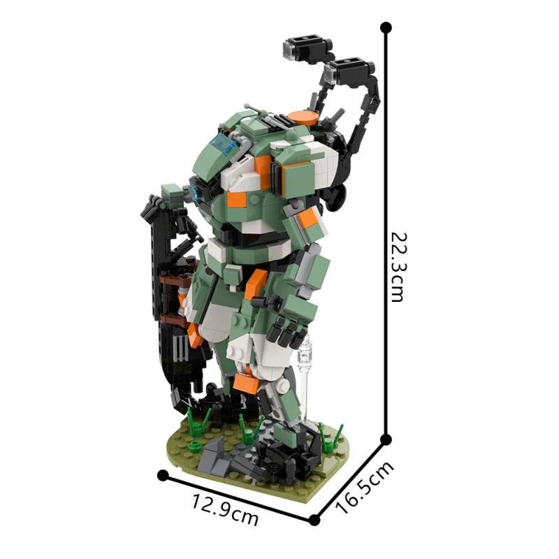 (Gobricks version) 542pcs MOC Titanfall Scaling - Image 10