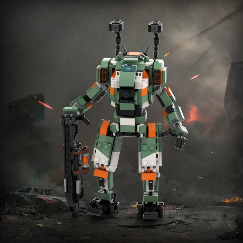 (Gobricks version) 542pcs MOC Titanfall Scaling - Image 14