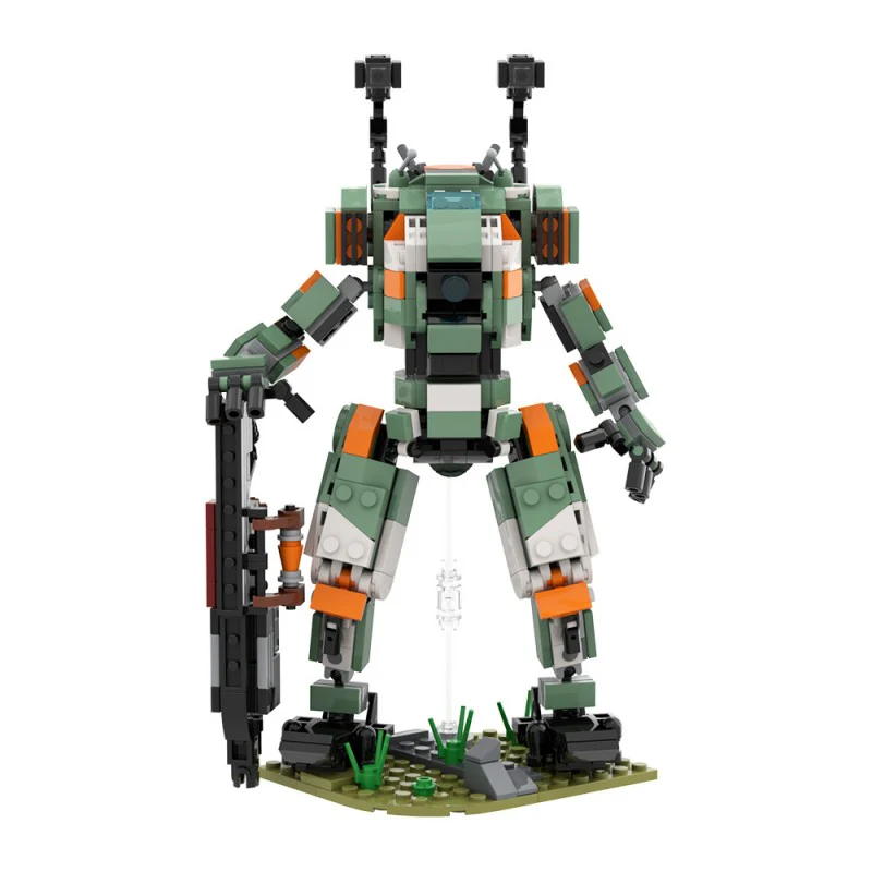 (Gobricks version) 542pcs MOC Titanfall Scaling - Image 2