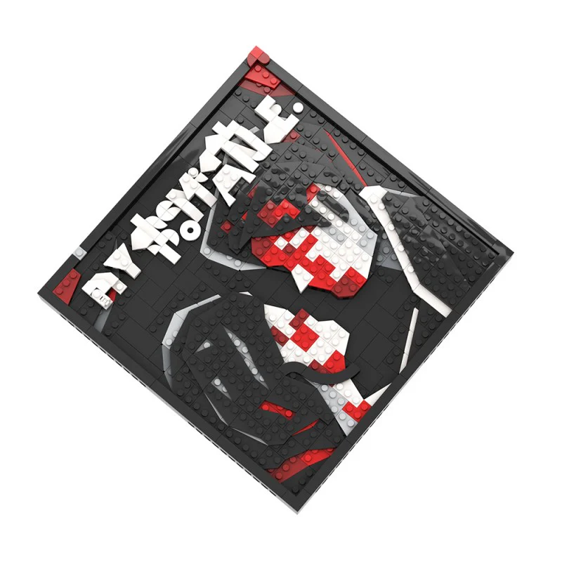 (Gobricks version) 543pcs MOC-148424 MCR - Three Cheers Album Mosaic - Image 2