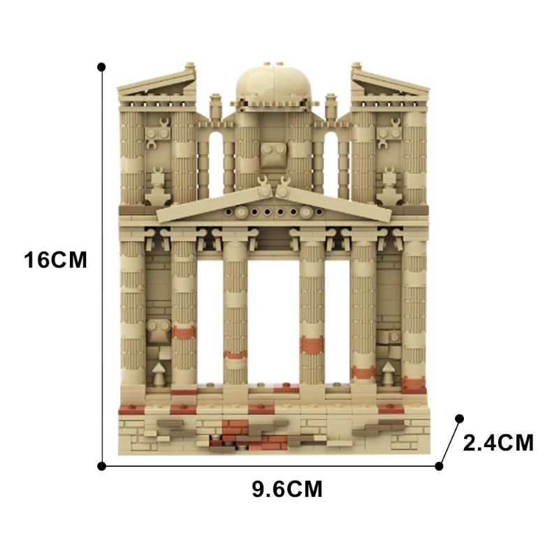 (Gobricks version) 544 pcs MOC-135560 Petra Jordan and the Last Crusade in Frame - Image 3